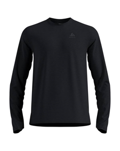 Необходимая термофутболка для бега среднего слоя, черный Odlo