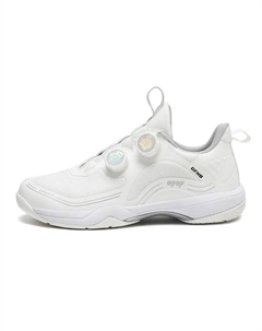 Низкие бадминтонные кроссовки унисекс белые, цвет White Kung fu partners