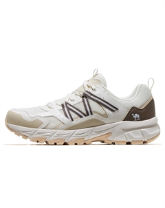 Тенглонг 2.0 амортизирующие противоскользящие и износостойкие легкие низкие треккинговые туфли мужские бело-коричневые - цвет слоновая кость/коричневый, цвет Ivory White/Brown Camel