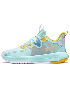 Линг Рен баскетбольные кроссовки мужские низкие зеленые Xtep