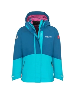 Куртка 3-в-1 для девочек Skanden - двойная куртка, мультиколор Trollkids