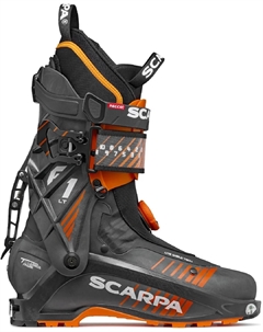 Горнолыжные ботинки для фрирайда F1 LT Alpine Touring мужские 2024/2025, Carbon/Orange Scarpa