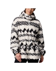 Женская флисовая куртка Rare Escape с капюшоном и застежкой-молнией, черный Columbia