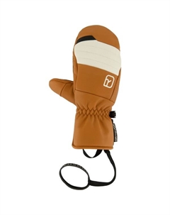 Женские варежки из натуральной кожи, коричневый Ortovox