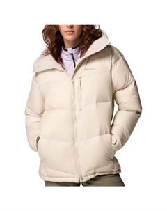 Женская куртка с капюшоном Cloudview Down - пуховик, Dark Stone Columbia