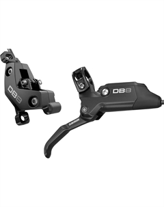 Комплект дискового тормоза DB8 с рычагом, Black Sram