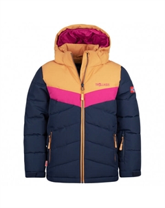 Куртка Girl'S gryllefjord - зимняя куртка, мультиколор Trollkids