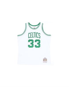 Майка баскетбольная Mitchell & Ness NBA Boston Celtics Larry Bird Home 1985/86 Swingman белая Mitchell ness