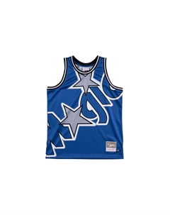 Футболка баскетбольная Mitchell & Ness мужская синяя Mitchell ness