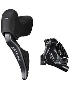 ГРХ RX825 Di2 передний манетка/тормозной рычаг и ГРХ BR-R820 дисковый тормозной суппорт, None Shimano