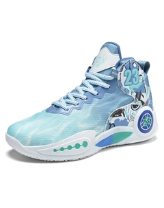 Мид-топ баскетбольные кроссовки унисекс White Moon, цвет White Moon Tonybear