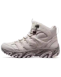 Триумф износостойкие водонепроницаемые противоскользящие высокие треккинговые туфли женские бежевые, цвет Beige Camel