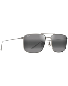 Поляризованные солнцезащитные очки Aeko, Grey/Titanium Maui jim