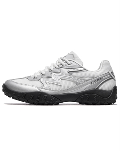 Скользоустойчивые дышащие треккинговые туфли женские низкие - Микрочип Грей/Браун, цвет Microchip Gray/Brown Camel