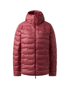 Женская куртка-пуховик Roc Flash Down Hood, красный Haglöfs