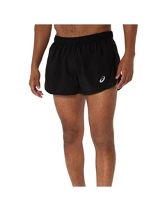 Короткие шорты с разрезом Core - шорты для бега, черный Asics