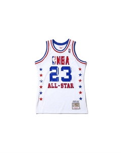 Mitchell & Ness x JORDAN BRAND Баскетбольная майка Унисекс Белая Mitchell ness