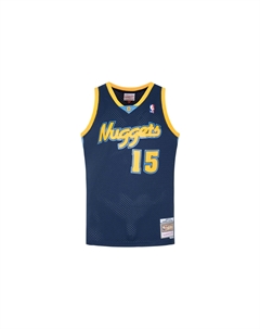 Майка баскетбольная Mitchell & Ness Кармело Энтони Денвер Наггетс альтернативная 2006-07 свингмен НБА синяя Mitchell ness