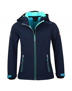 Куртка Girl'S троллфьорд - куртка софтшелл, мультиколор Trollkids