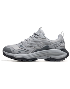 Амортизирующие треккинговые ботинки с усиленным сцеплением мужские низкие серые, цвет Gray Camel