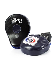 Перчатки The Ultimate Contoured Focus Mitts, черный/синий Fairtex