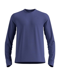 Необходимая термофутболка для бега среднего слоя, синий Odlo