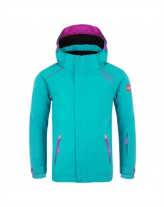 Детская зимняя куртка holmenkollen pro - лыжная куртка, бирюзовый Trollkids