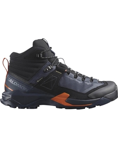 Мужские треккинговые ботинки X Ultra Alpine Mid GORE-TEX, Blue Nights/Black/Red Orange Salomon