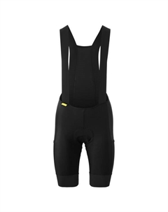 Женские велосипедные шорты с нагрудником Ride Miles, черный Gonso