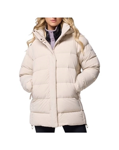Женская куртка-пуховик Amaze с капюшоном средней длины, Dark Stone Columbia