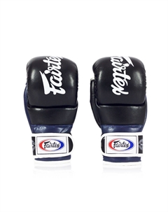 Перчатки Super Sparring Grappling Gloves, черный/синий Fairtex