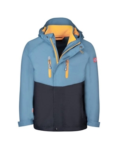 Детская куртка Bryggen 3-в-1 - двойная куртка, мультиколор Trollkids