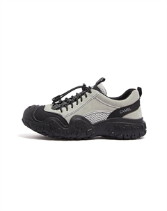 Женские низкие треккинговые туфли для альпинизма и походов синий/серебристый/черный - серый/серебристый/черный, цвет Gray/Silver/Black Camel