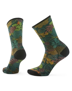 Велосипедные носки Zero Cushion Aloha с лесным принтом, Twilight Blue Smartwool