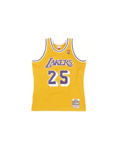 Майка баскетбольная Mitchell & Ness Eddie Jones NBA Lakers 1994-1995 Swingman, желтая Mitchell ness