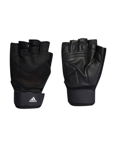 Фитнес-перчатки из полиуретана Unisex Black Adidas