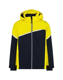 Детская куртка с капюшоном на кнопках - горнолыжная куртка, черный Cmp