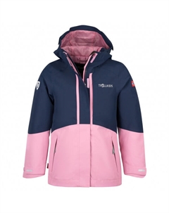 Куртка 3-в-1 для девочек Skanden - двойная куртка, мультиколор Trollkids