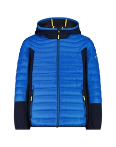 Детская куртка с капюшоном Hybrid Fix Hood 35z3214 - Hybrid Jacket, синий Cmp
