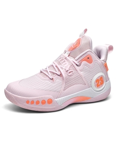 Мид-топ баскетбольные кроссовки унисекс розовые, цвет Pink Tonybear