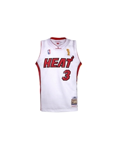 Майами Хит Дауэйн Уэйд финал НБА 2005/06 джерси Mitchell & Ness белый Mitchell ness