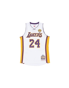 Баскетбольная майка унисекс белая Mitchell ness