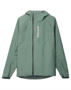 Куртка-Дождевик для бега по пересеченной местности, зеленый Nnormal