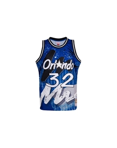 Майка баскетбольная Mitchell & Ness 'NBA Magic 1994 Shaquille O'Neal' Hyper Hoops Swingman, синий Mitchell ness