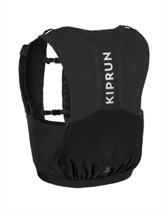 Жилет Race 900 5л - рюкзак для бега по пересеченной местности, черный Kiprun