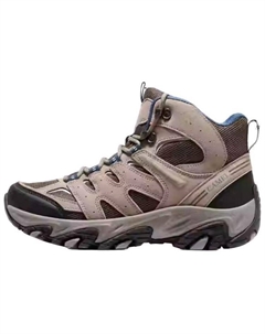 Триумф износостойкие водонепроницаемые противоскользящие высокие треккинговые ботинки женские тёмно-коричневые, цвет Dark Brown Camel