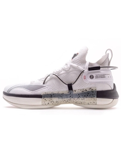 ЛиНинг Спид 6 амортизирующие, противоскользящие и износостойкие низкие баскетбольные кроссовки мужские черно-белые Li-ning