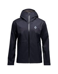 Куртка-Дождевик Fineline stretch, черный Black diamond