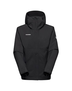 Женская легкая куртка-дождевик Treeline с капюшоном и защитой от влаги, черный Mammut®