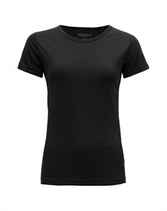 Женская футболка Breeze - нижнее белье из мериносовой шерсти, черный Devold